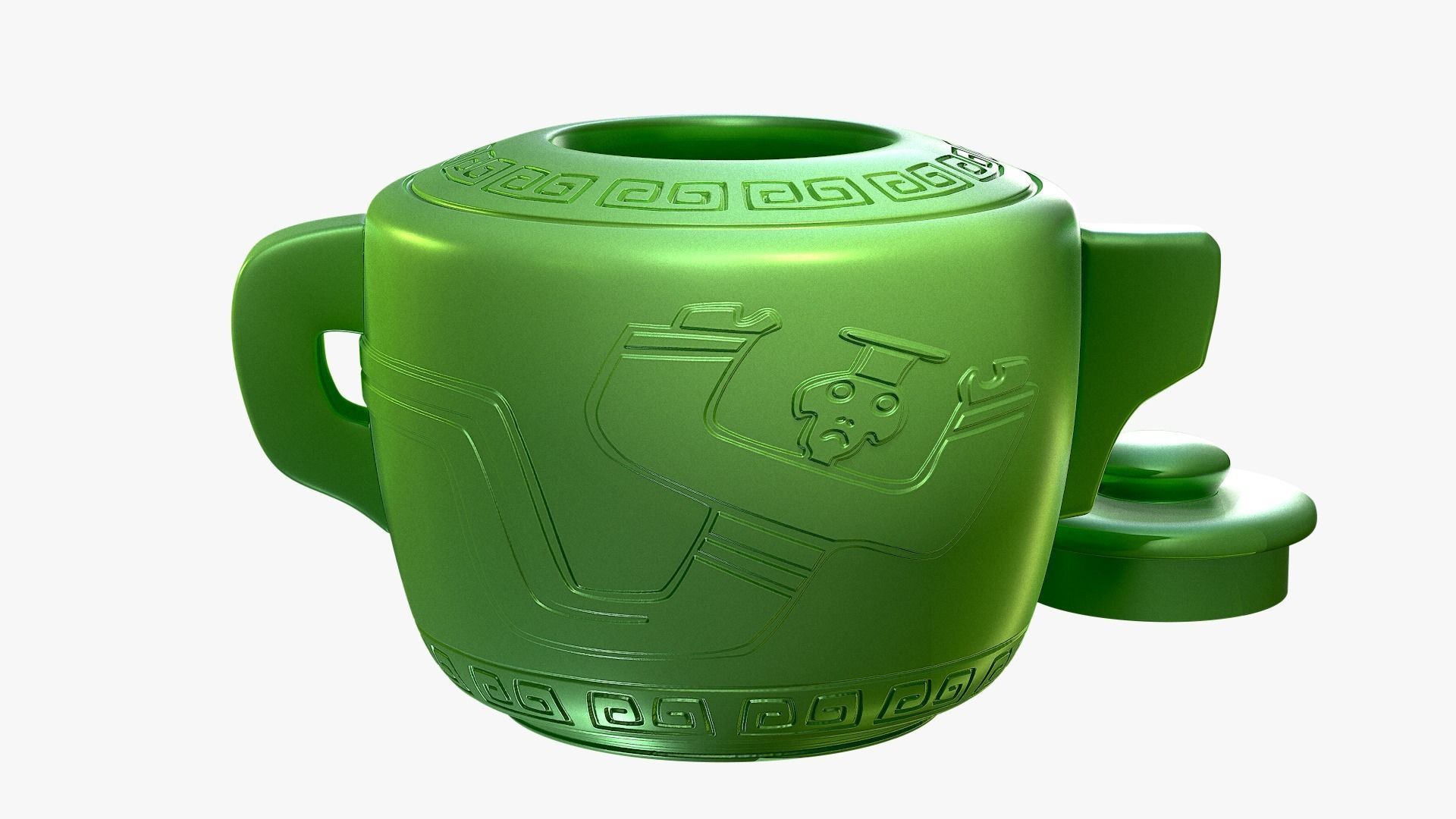 Wish Dragon Vase for 3D printing 3D print model_15