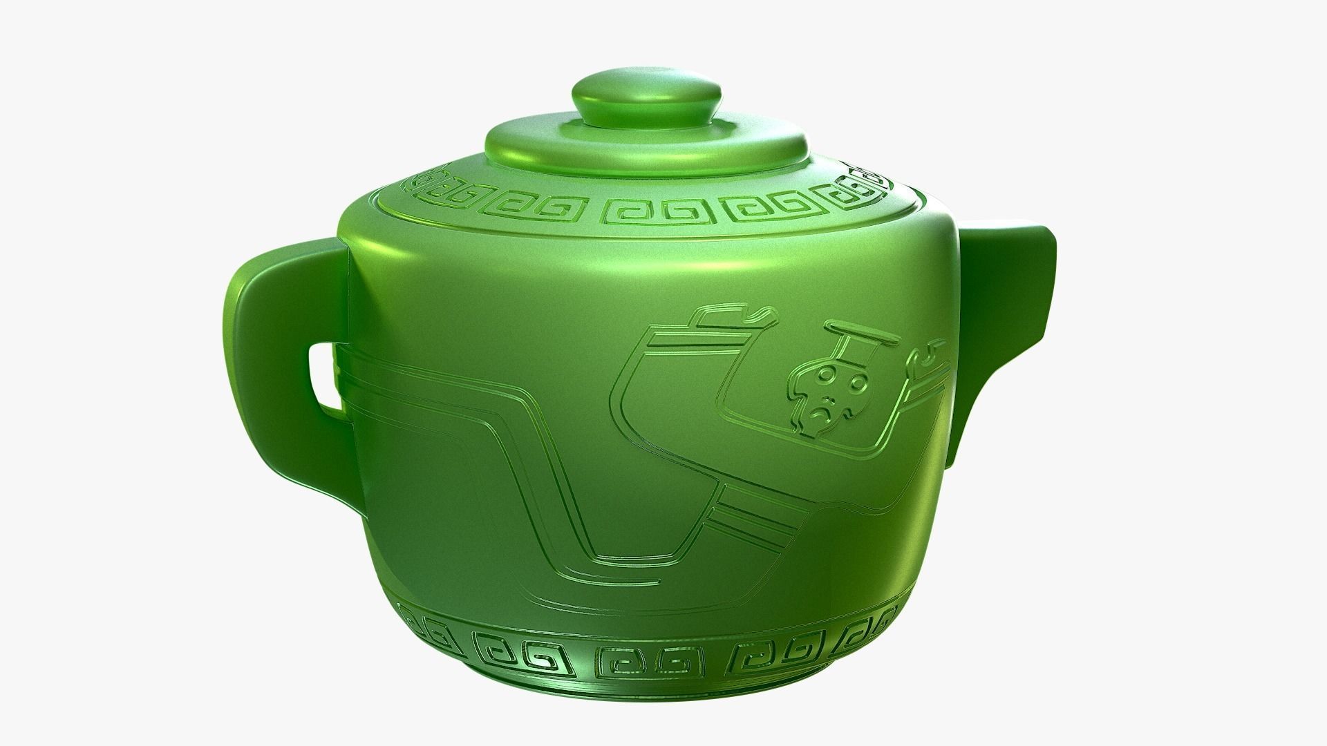 Wish Dragon Vase for 3D printing 3D print model_8