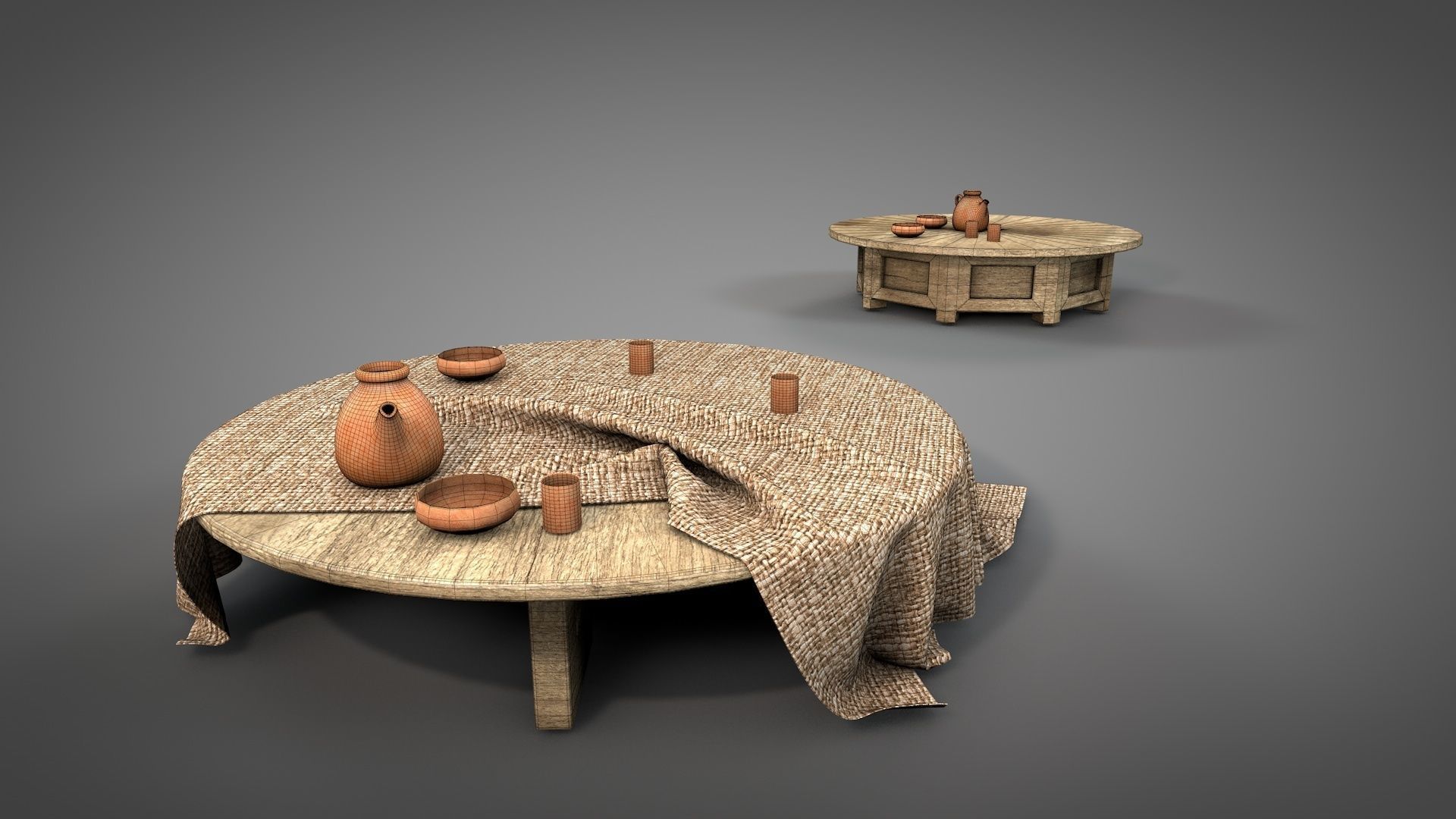 Big Desert Tent 3D model_15