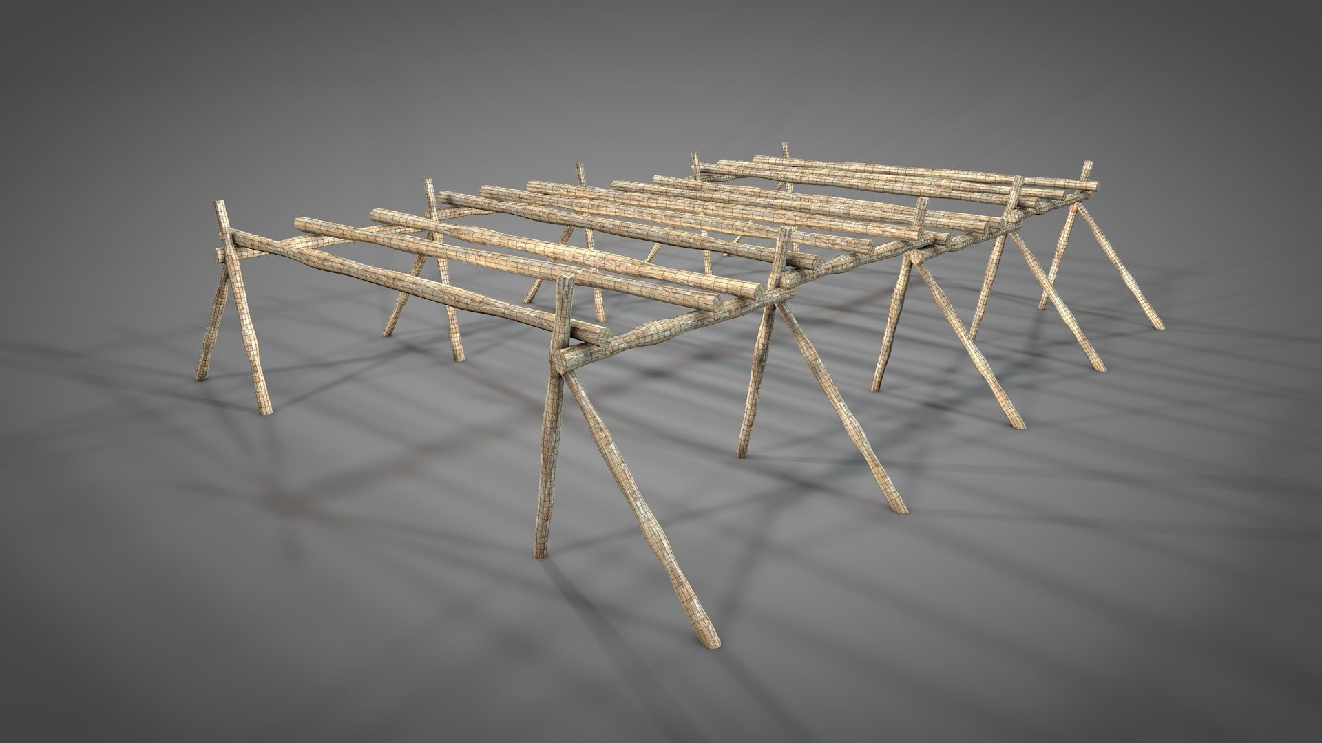 Big Desert Tent 3D model_16