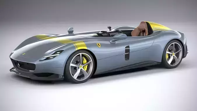 Ferrari Monza SP1 2019 3D model
