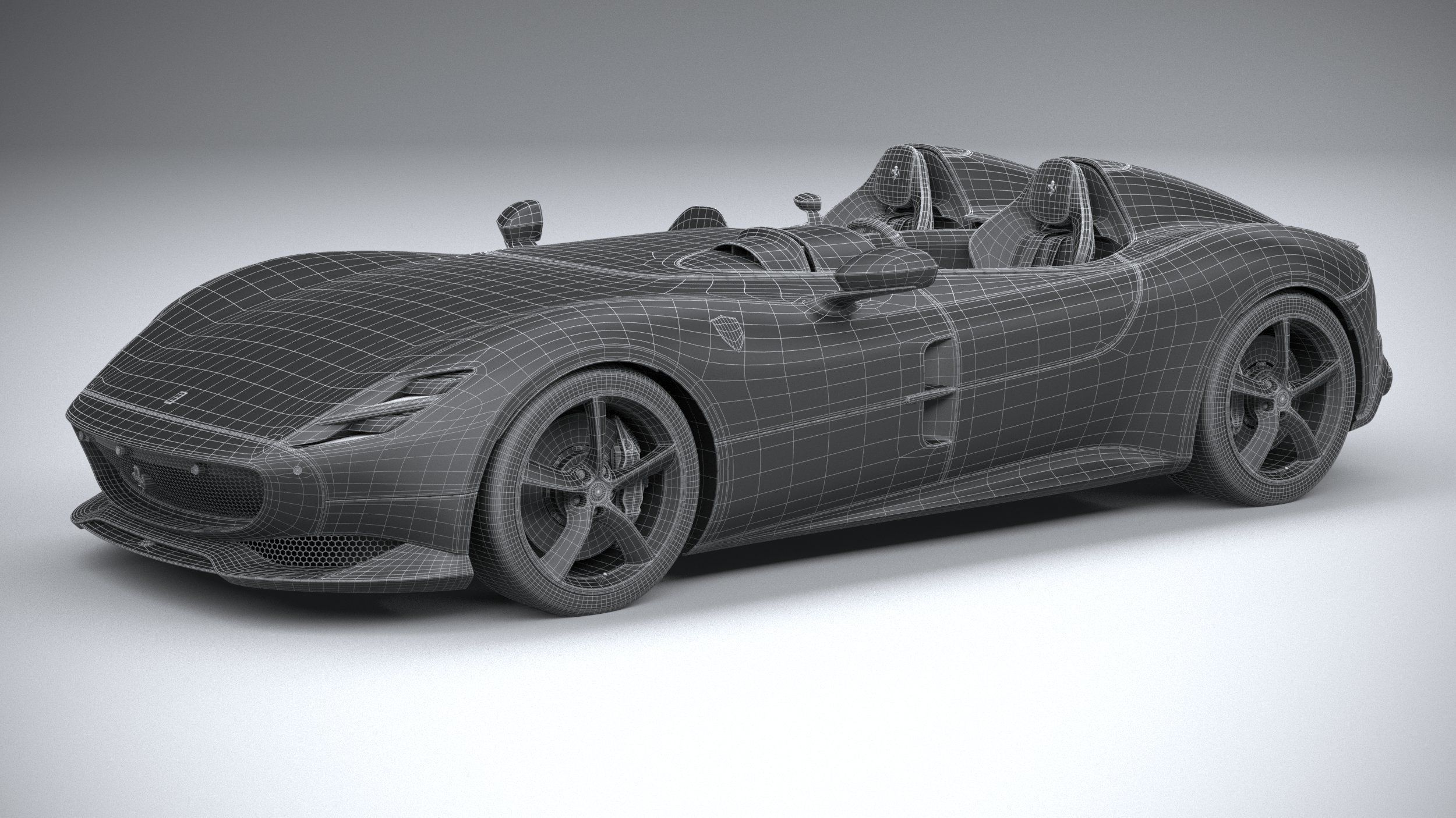 Ferrari Monza SP2 2019 3D model_31