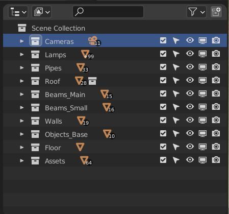 Industrial Warehouse Interior 13 Low-poly 3D model_20