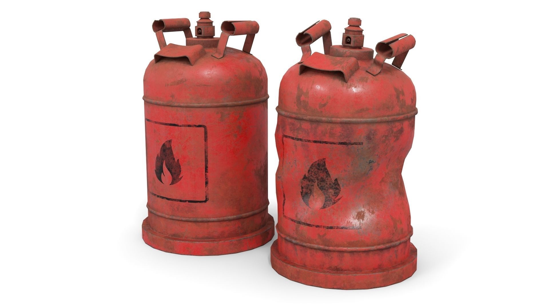 Flammable Equipment Set 3D Model Collection_7