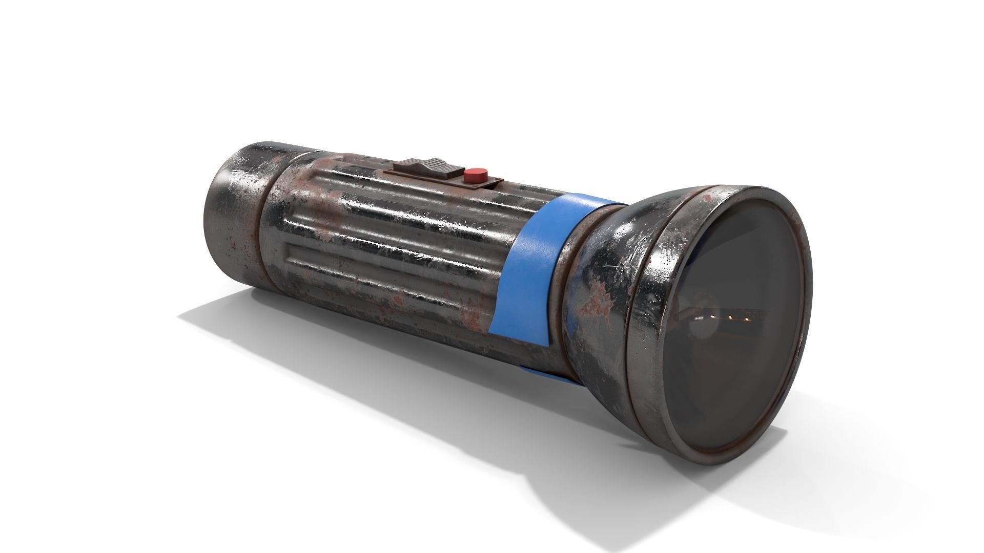 Survival Equipment and Weapons Set 1 3D Model Collection_8