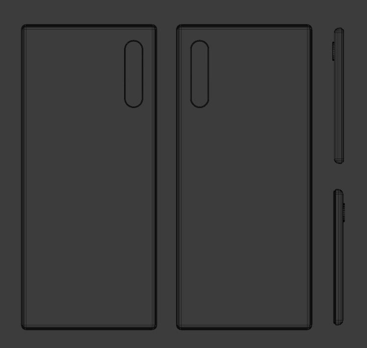 Smartphone with Glass Shell Free 3D model_3