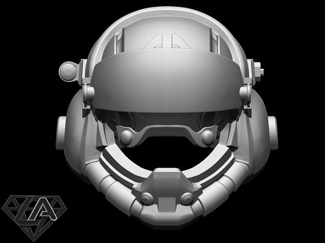 TitanFall Valkyrie Pilot  helmet 3D print model
