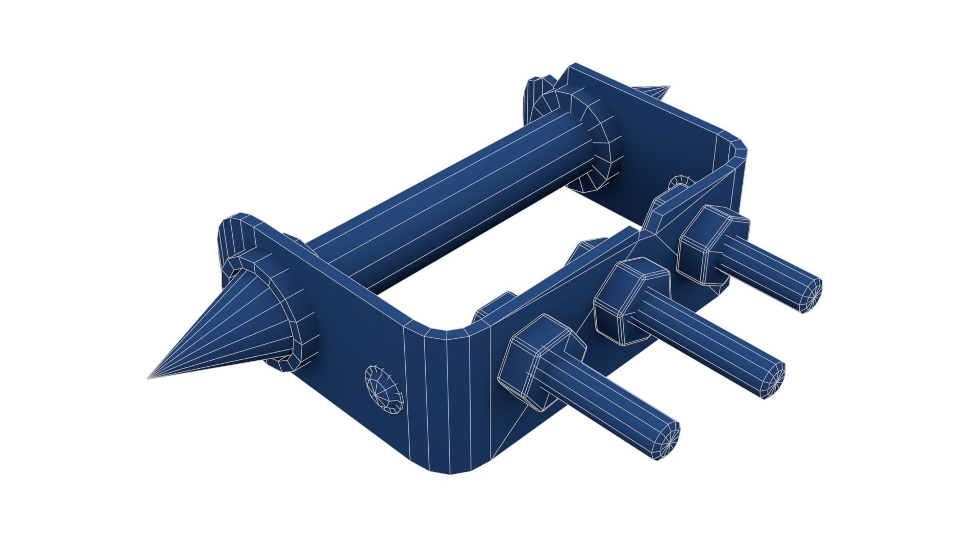 Homemade Weapon Pack 1 3D Model Collection_5