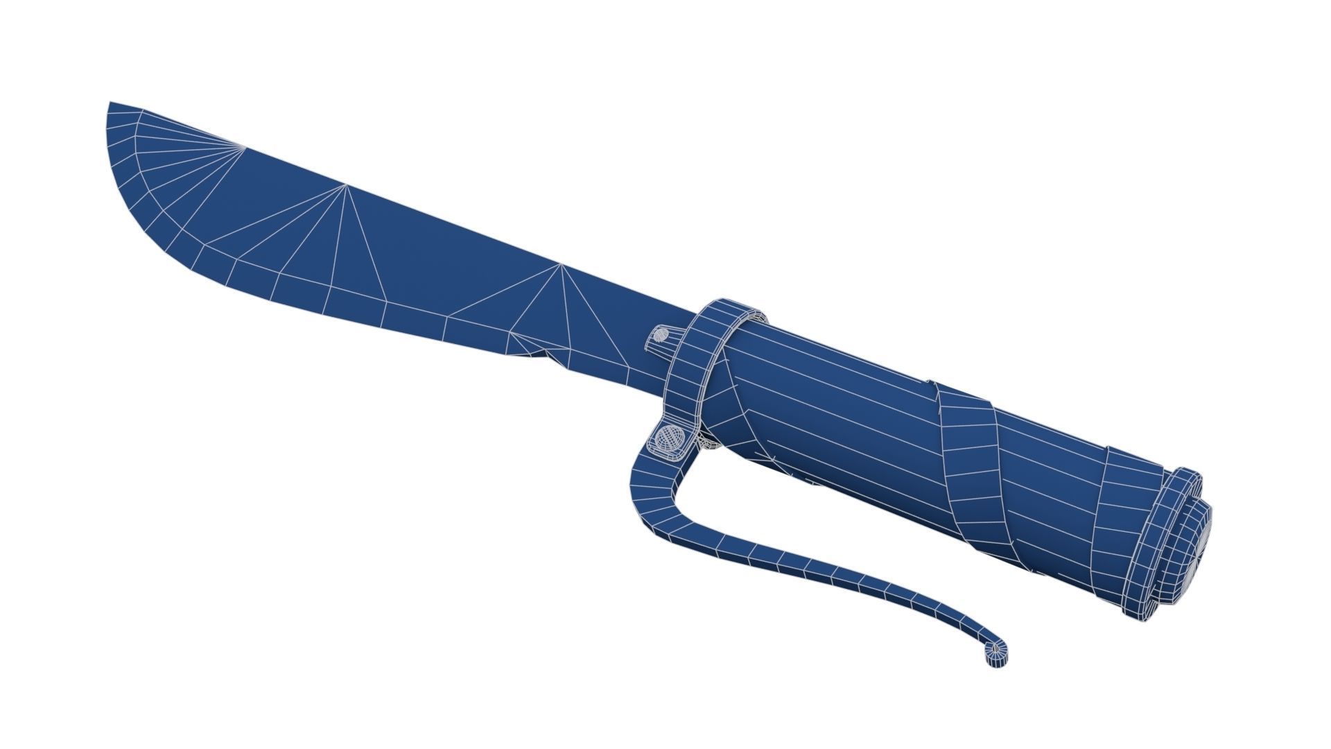 Homemade Weapon Pack 1 3D Model Collection_9