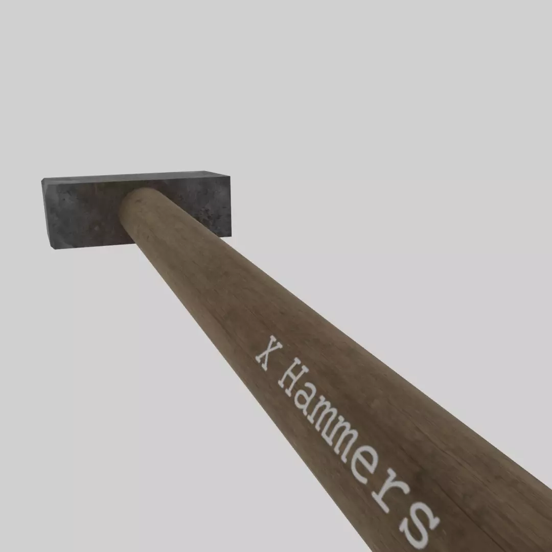 Hammer Free low-poly 3D model