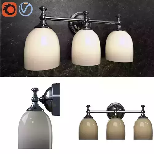 Pottery barn Mercer Triple Sconce