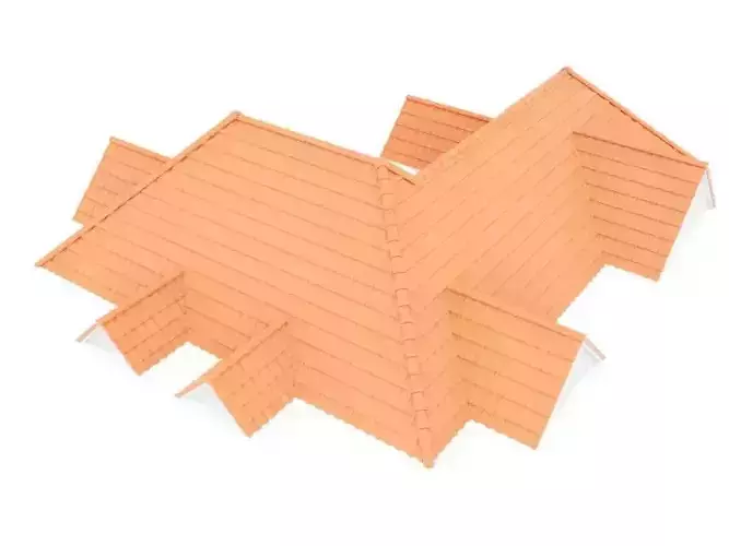 Realistic Roof Shingles 14