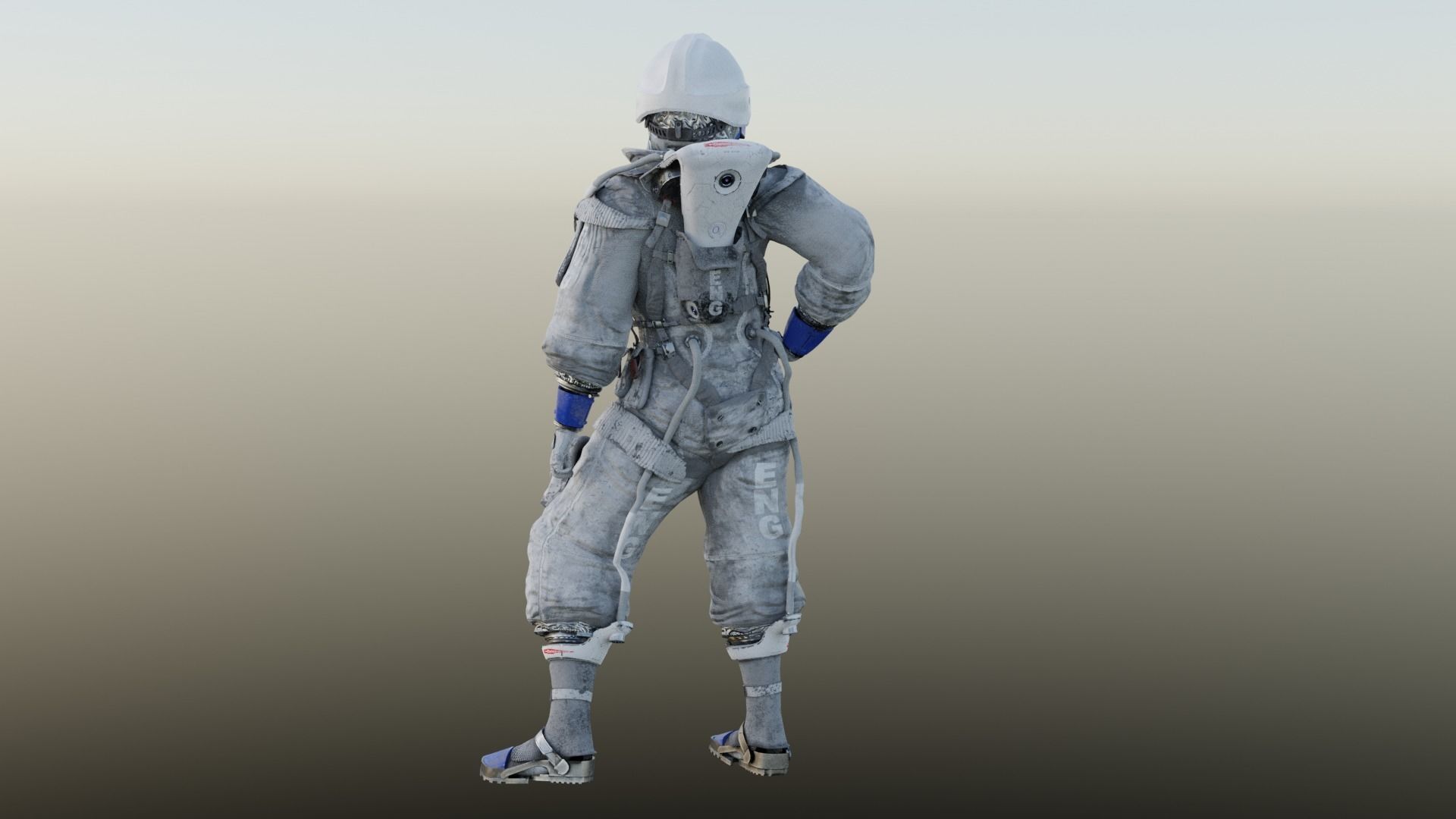 Space Engineer 3D model_5