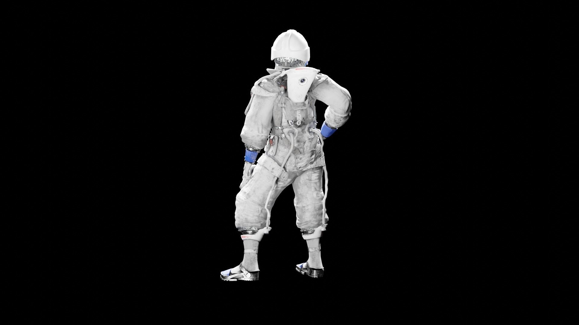 Space Engineer 3D model_6