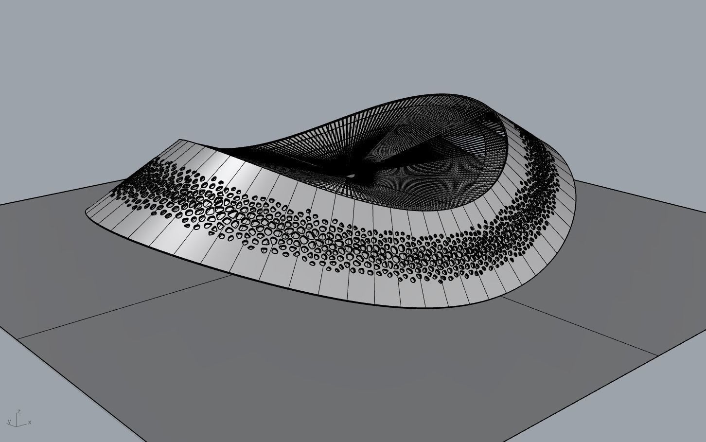 Parametric Pavillion 3D model_7