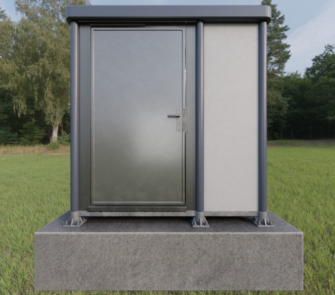 Public Toilet Version 3 - Interior Low-poly 3D model_4