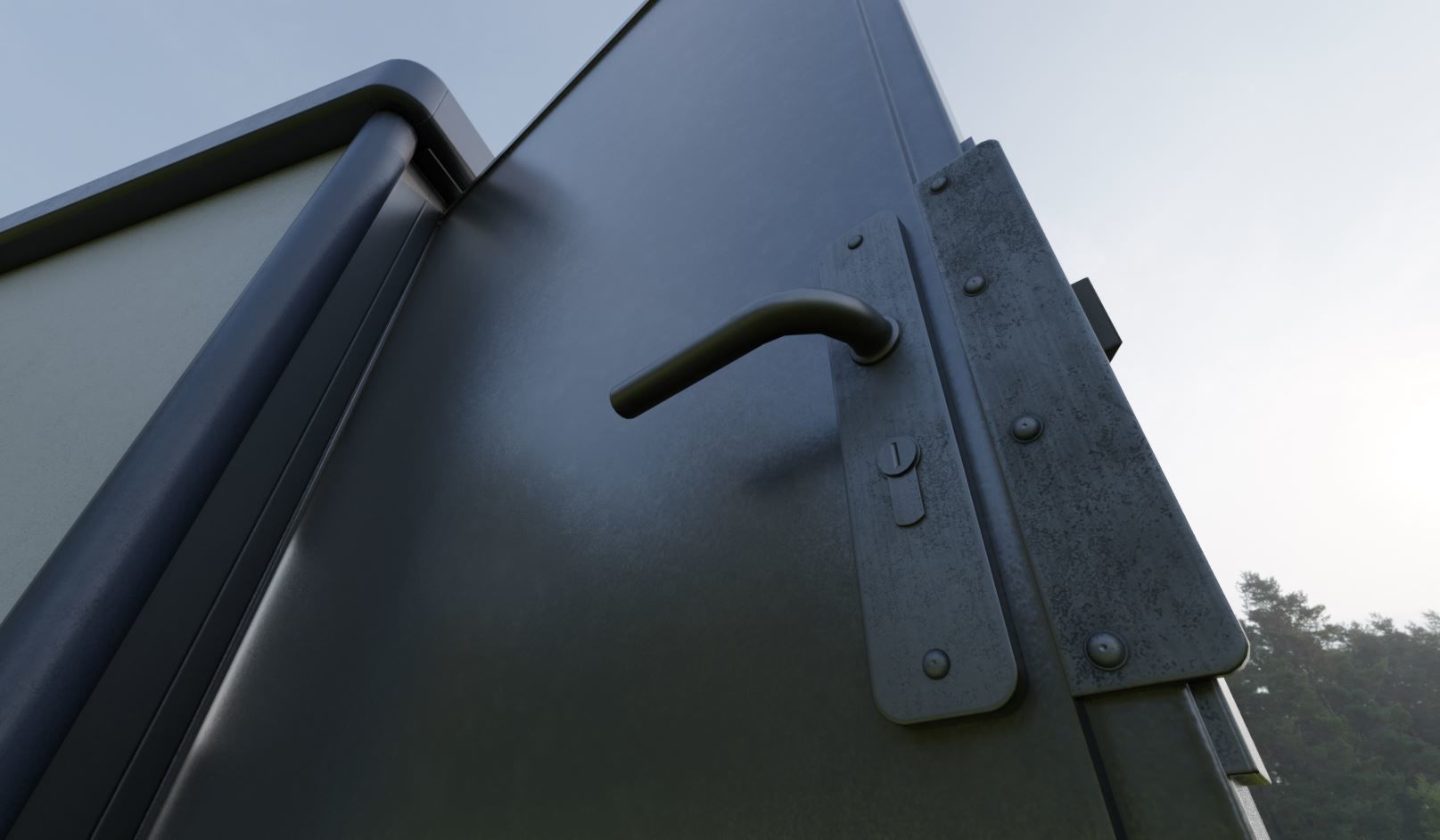 Public Toilet Version 3 - Interior Low-poly 3D model_22