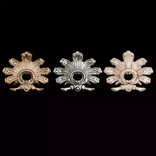 Classic carved 083 3D model