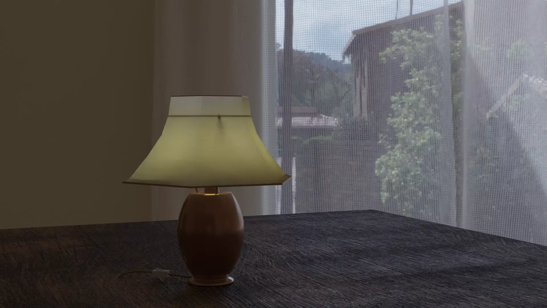desk lamp Free 3D model