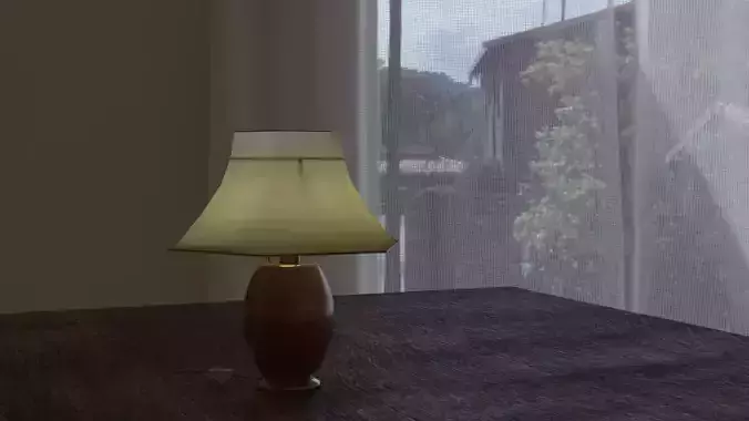 desk lamp Free 3D model