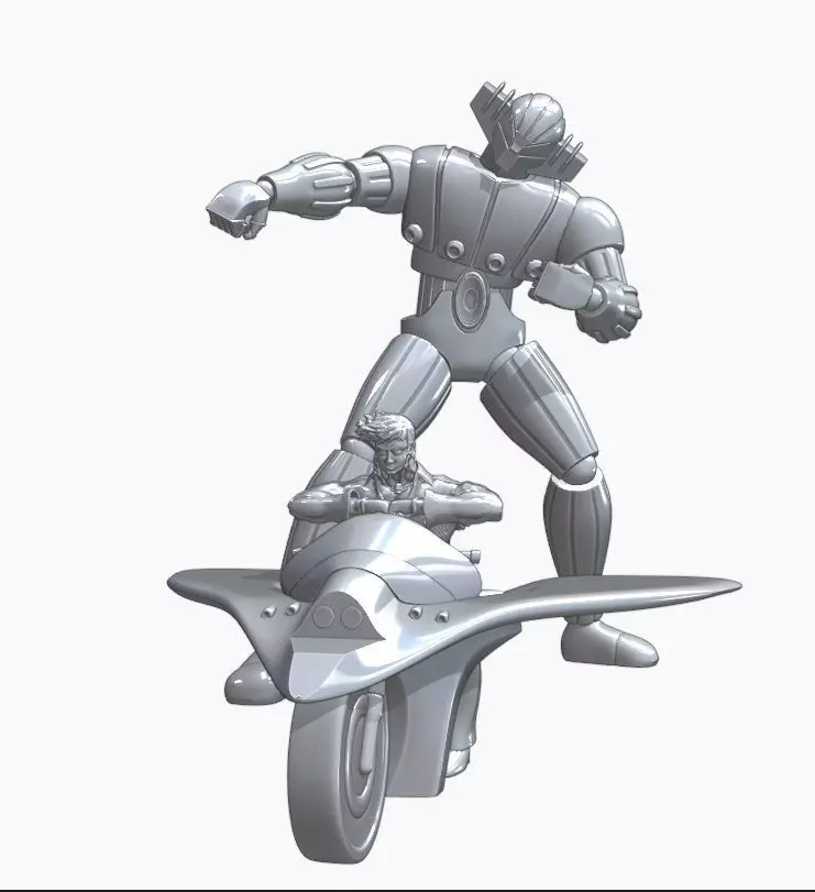 Kotetsu Jeeg El vengador 3D print model