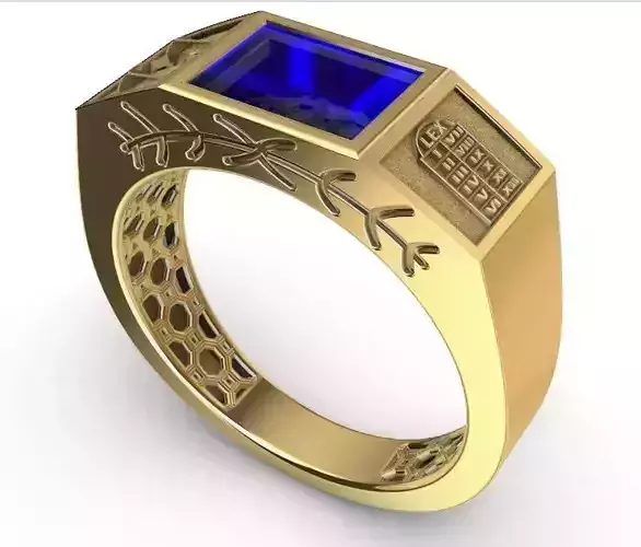 anel formatura direito masculino classico