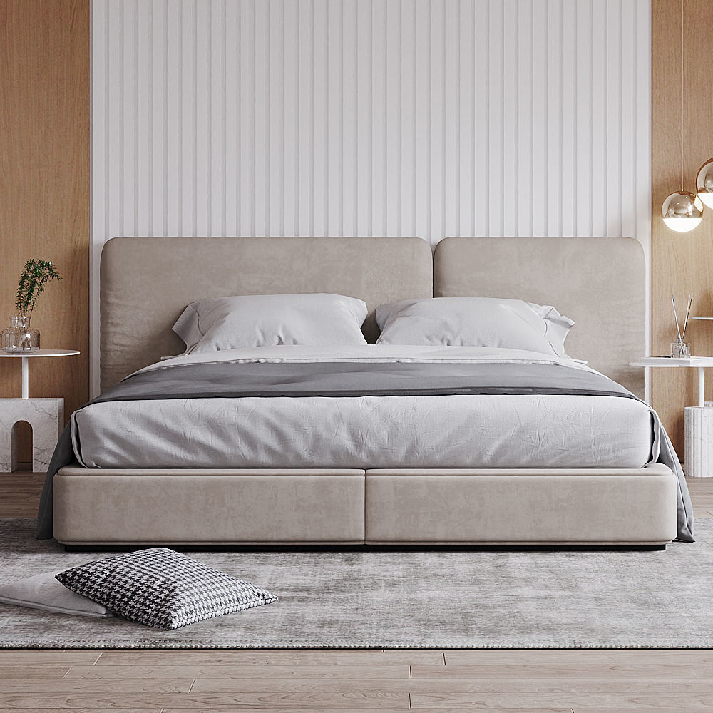 Modern Bedroom 3D model_2