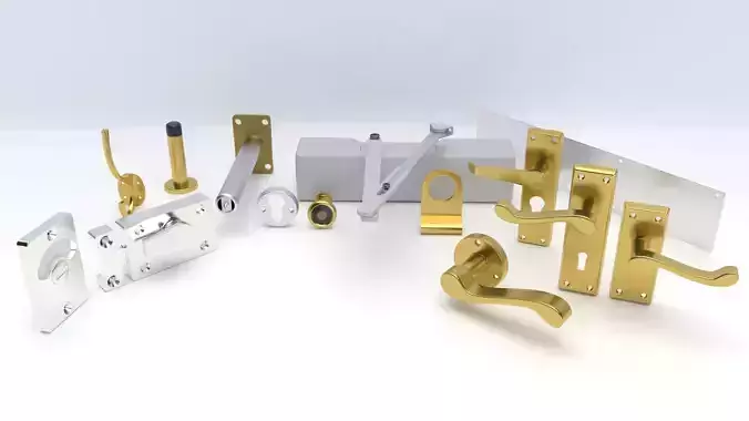 Security Furniture Pack Vol 8 - Door Security Furniture