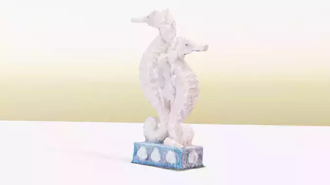 SeaHorse hippocampus 3D model