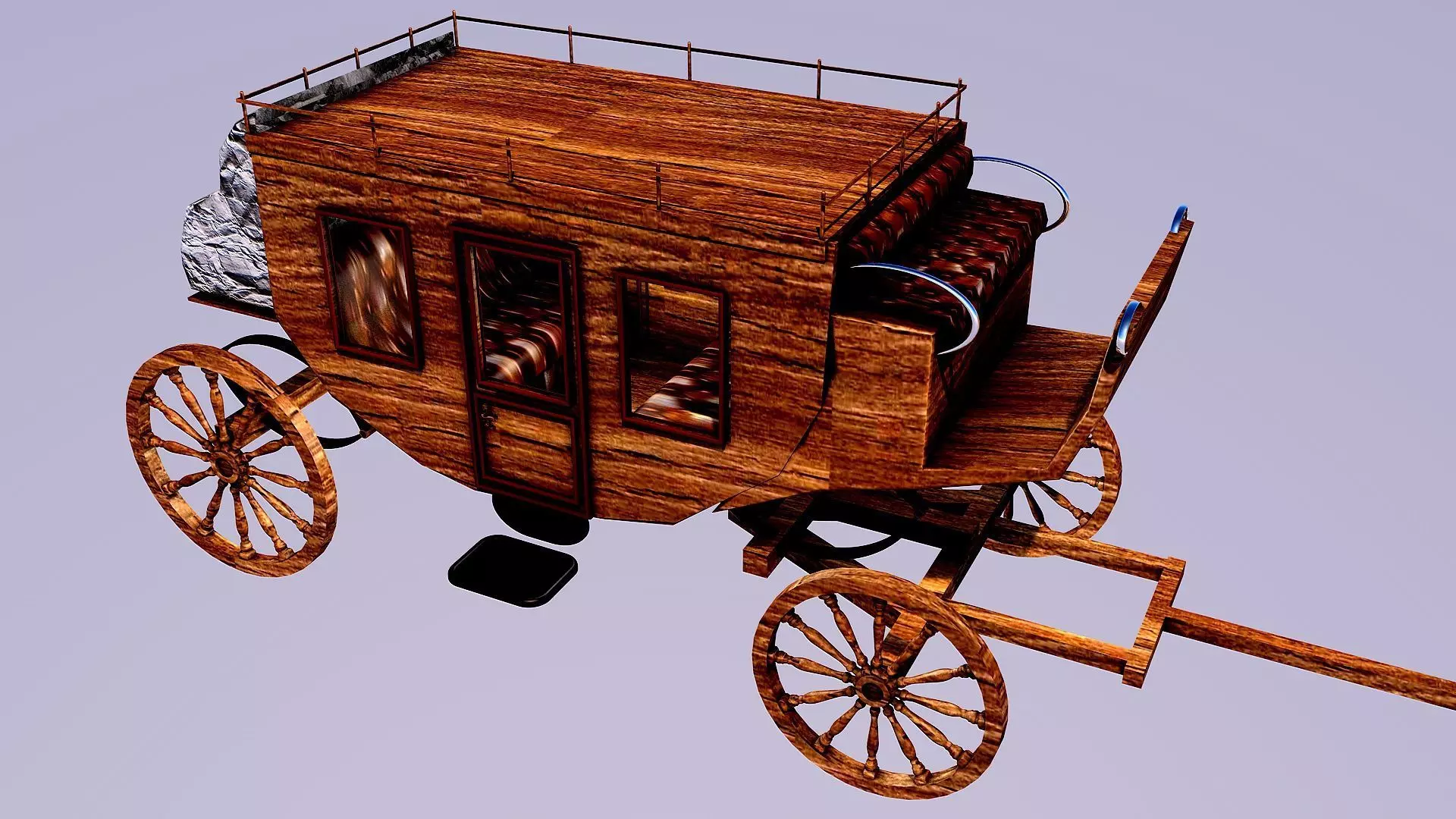 WESTERN CARRIAGE 3D model