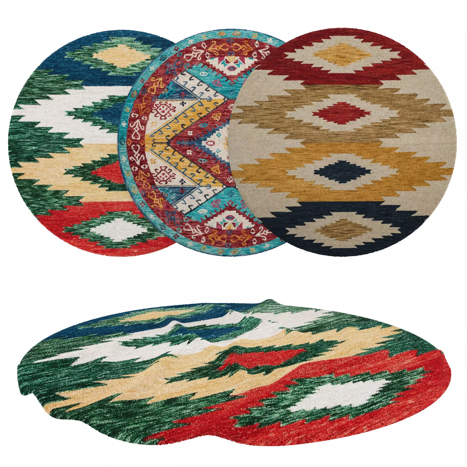 Rugs No 189 Low-poly 3D model