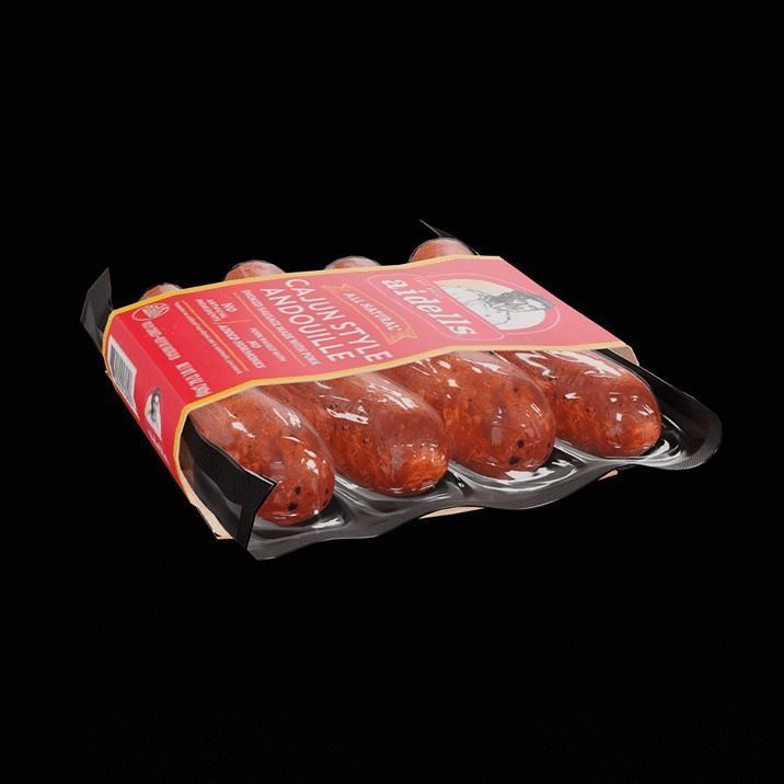 Sausage aidells 3D model_4