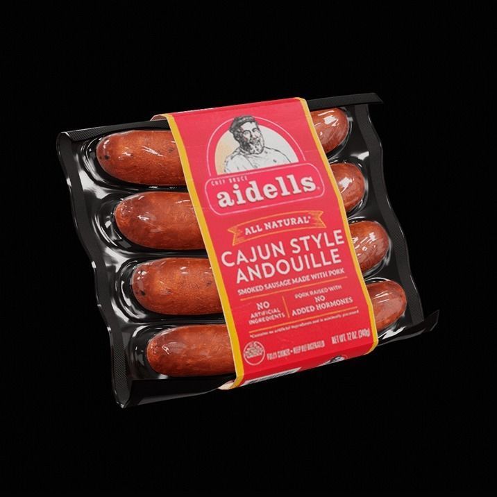 Sausage aidells 3D model_2
