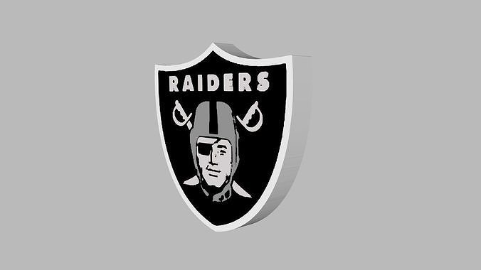 Las Vegas Raiders Team Logo 3D model