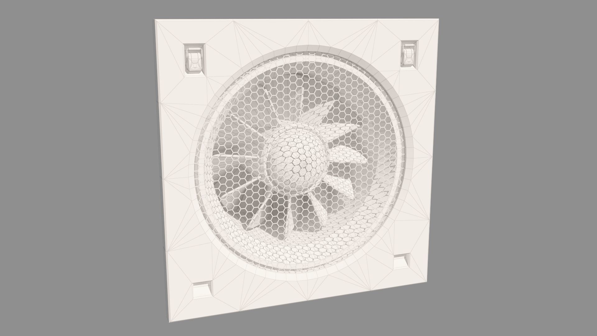 Modular Sci-Fi panels vol 01 Low-poly 3D model_4