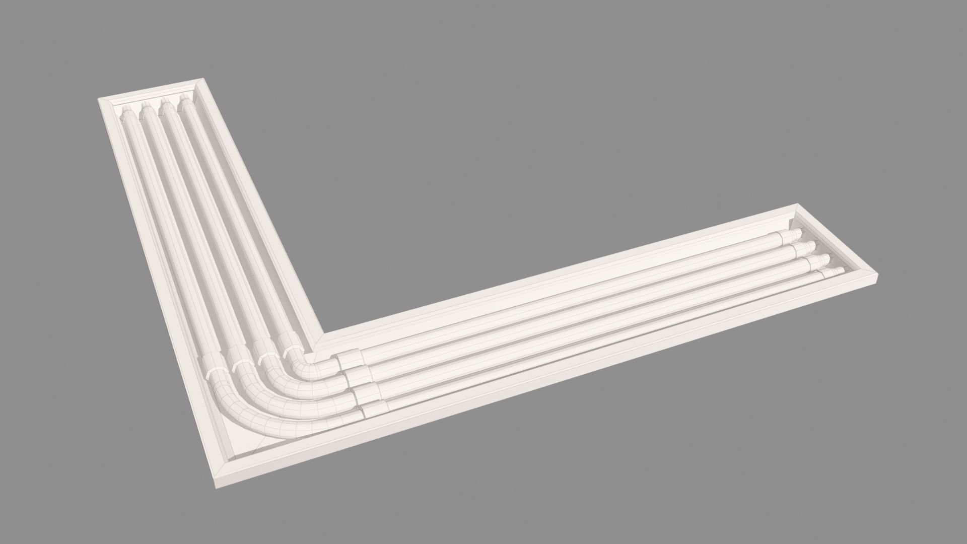 Modular Sci-Fi panels vol 01 Low-poly 3D model_25