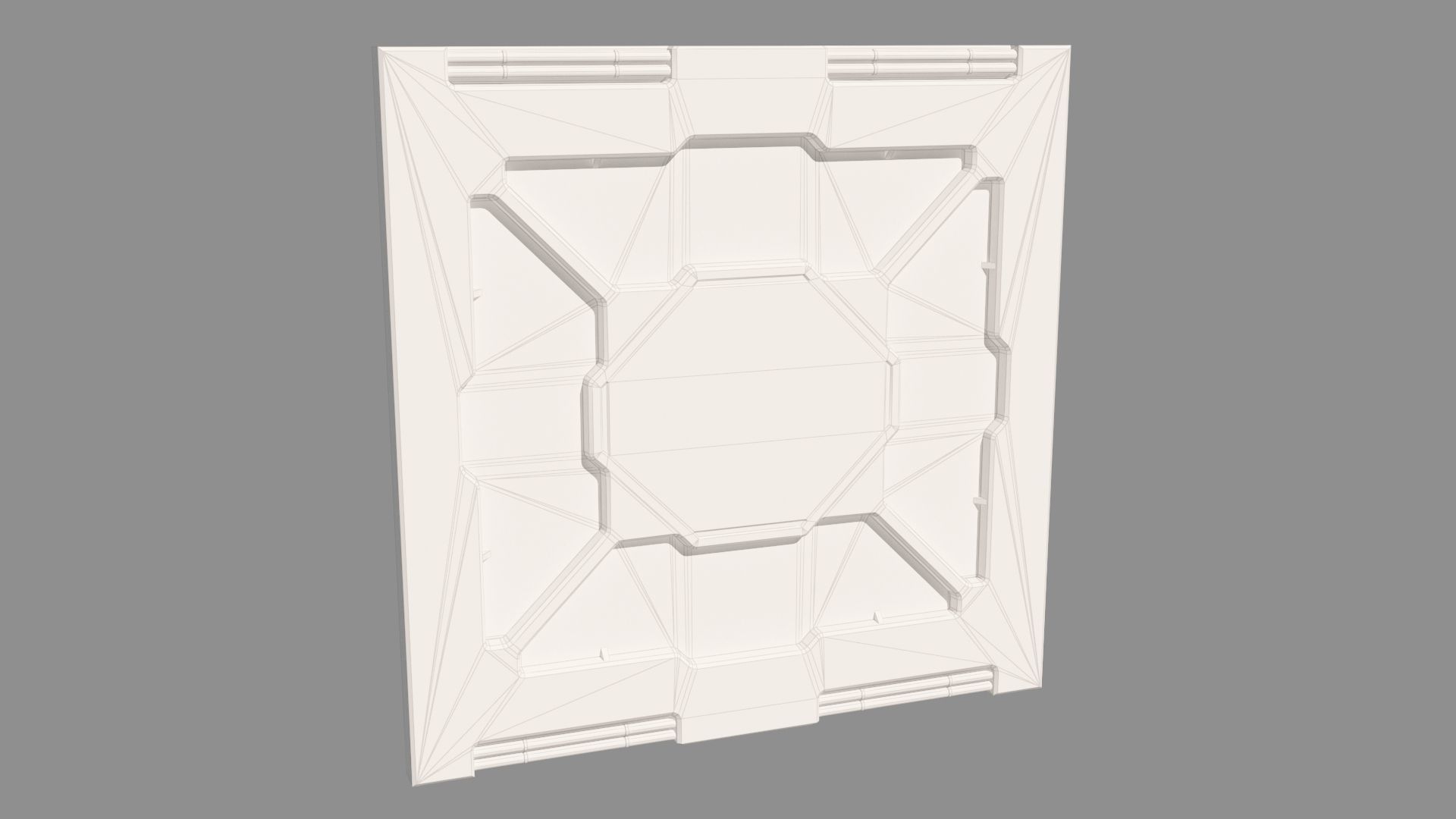 Modular Sci-Fi panels vol 01 Low-poly 3D model_6