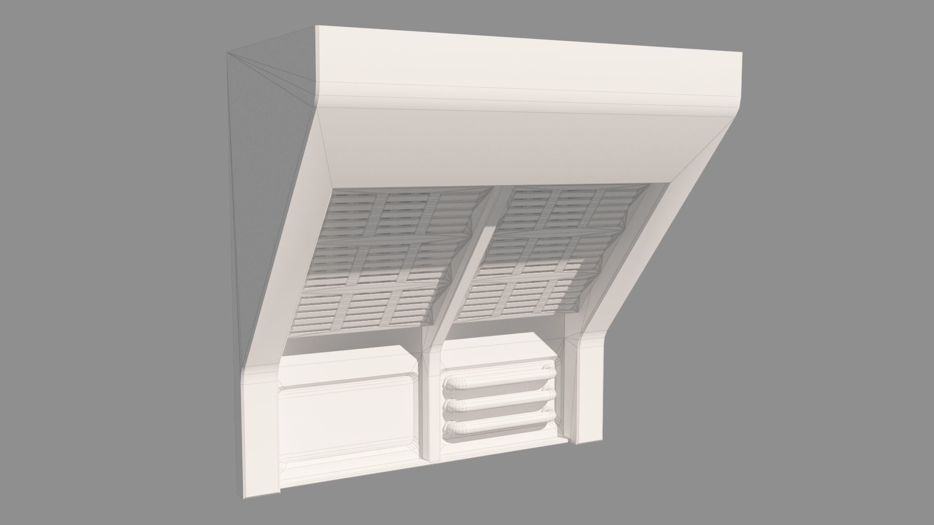 Modular Sci-Fi panels vol 01 Low-poly 3D model_7