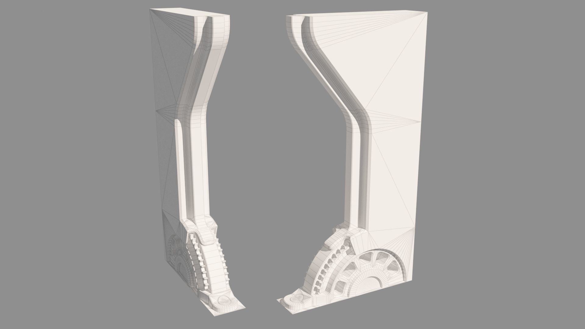 Modular Sci-Fi panels vol 01 Low-poly 3D model_2