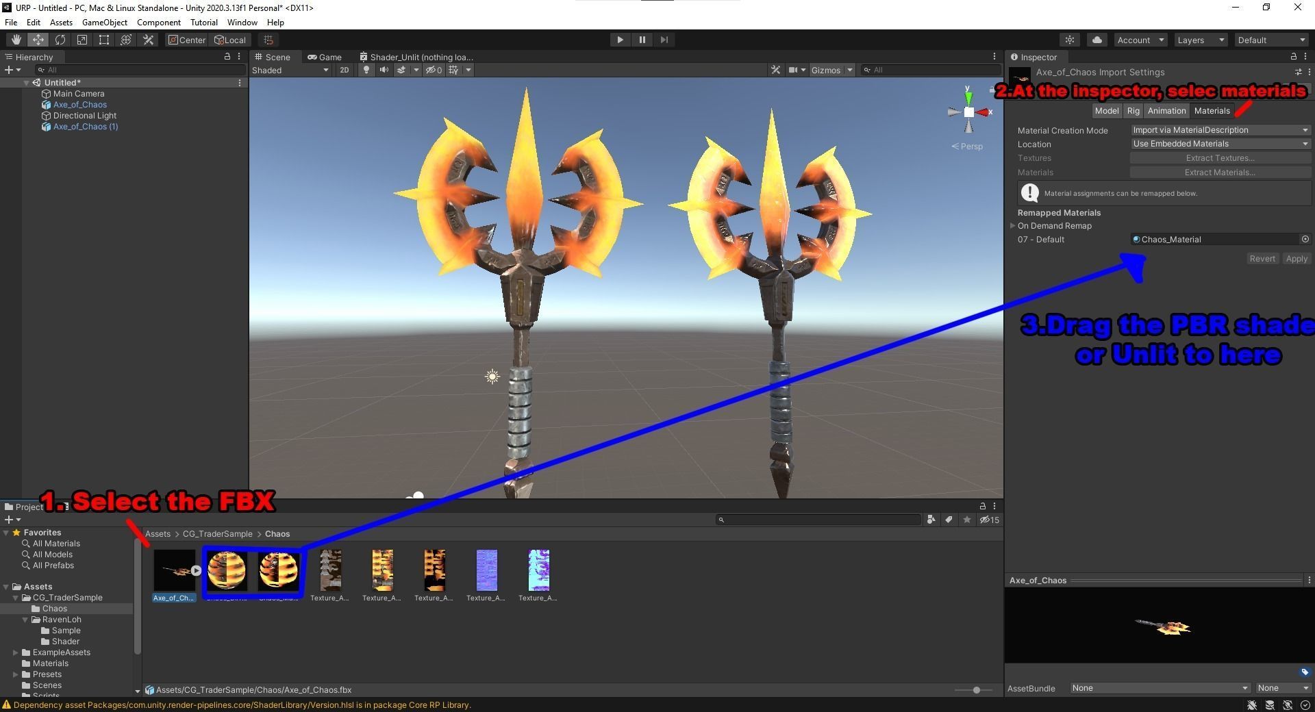 Raven Loh- RMA and Diffuse only shader for Unity Free low-poly 3D model_5