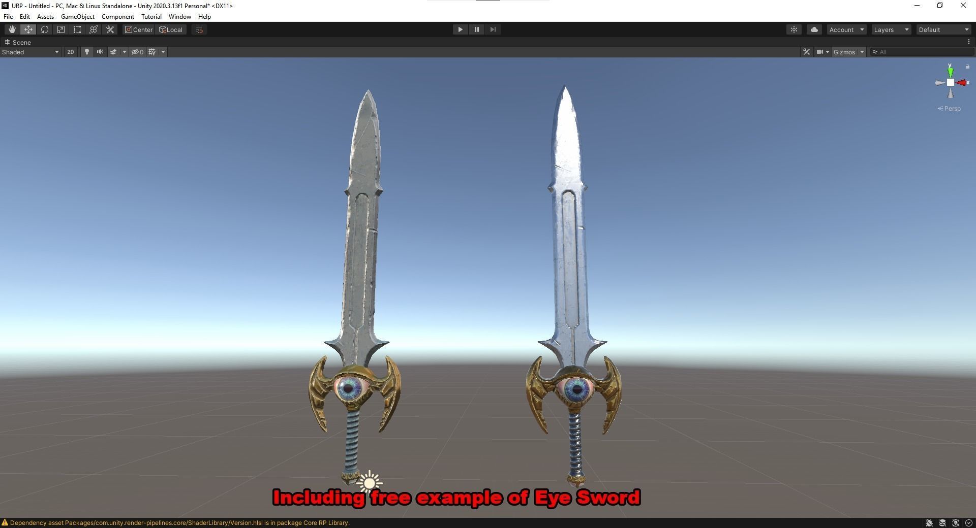 Raven Loh- RMA and Diffuse only shader for Unity Free low-poly 3D model_6