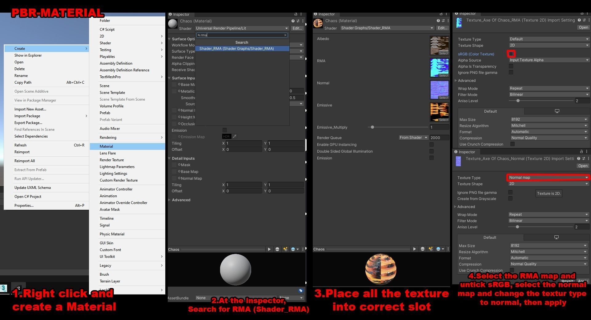 Raven Loh- RMA and Diffuse only shader for Unity Free low-poly 3D model_3