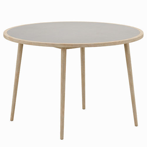 Nina round table Low-poly 3D model