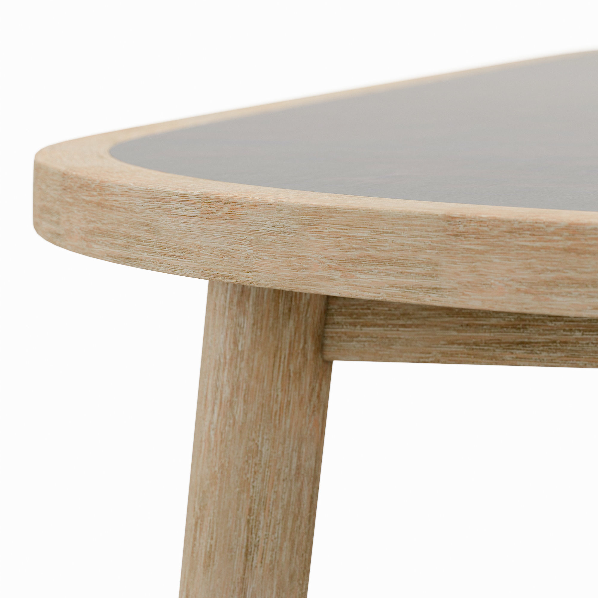 Nina oval table Low-poly 3D model_2
