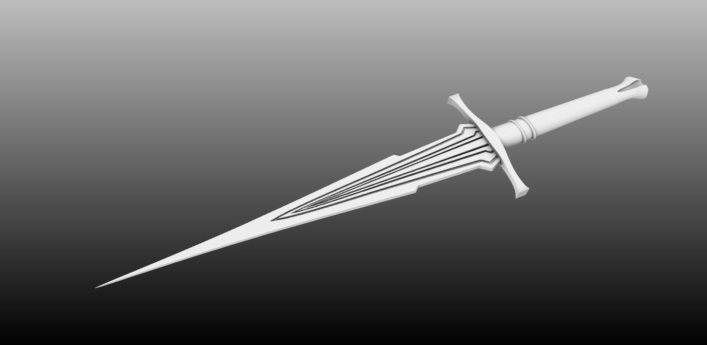 Loki Dagger - Loki Series and Infinity War 3D print model_3