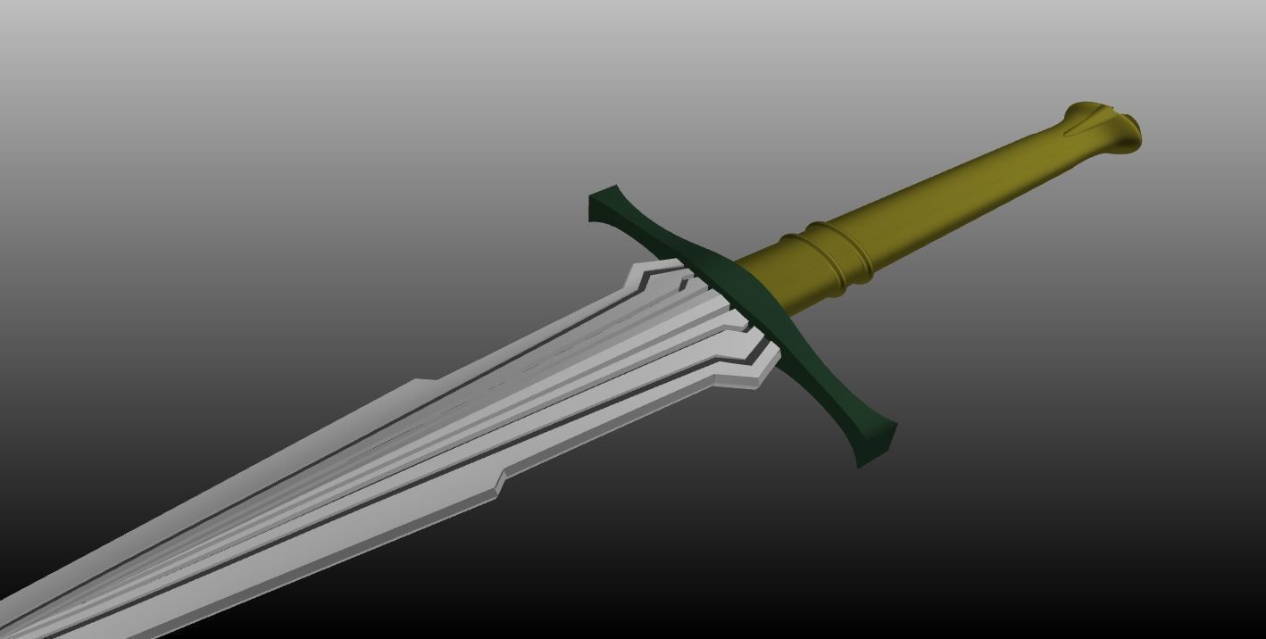 Loki Dagger - Loki Series and Infinity War 3D print model_2