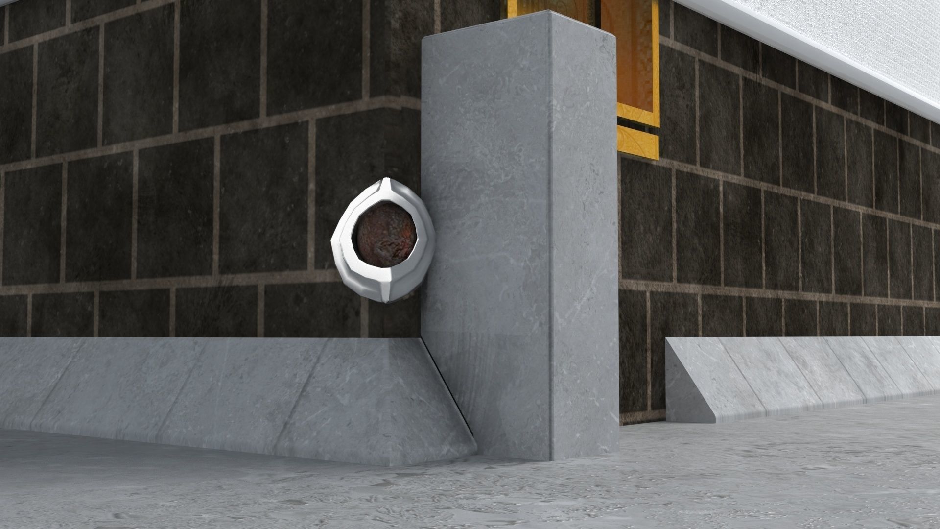 Kaaba 3d model realistic Low-poly 3D model_15