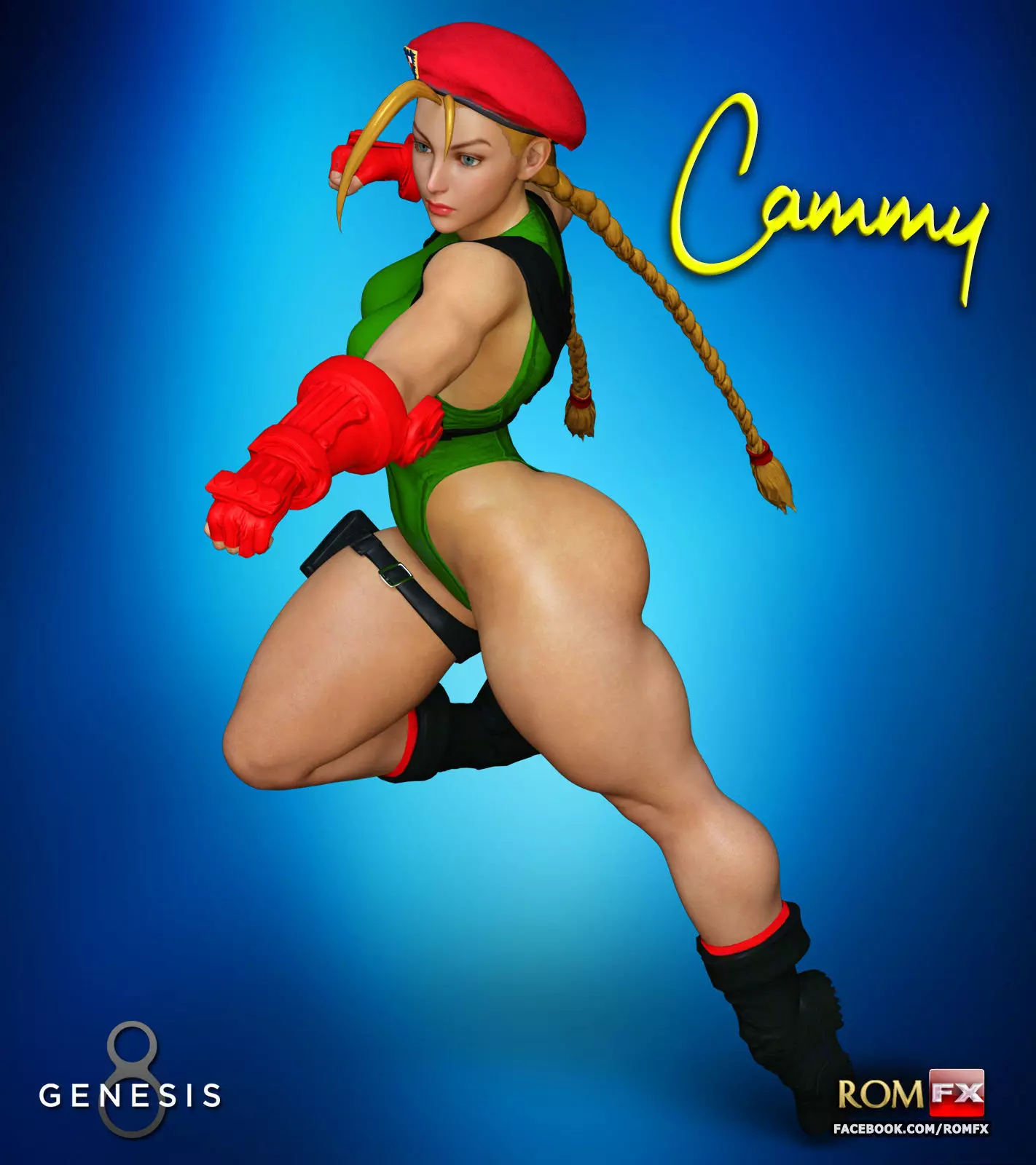 Cammy For G8F And G8-1F 3D model_0