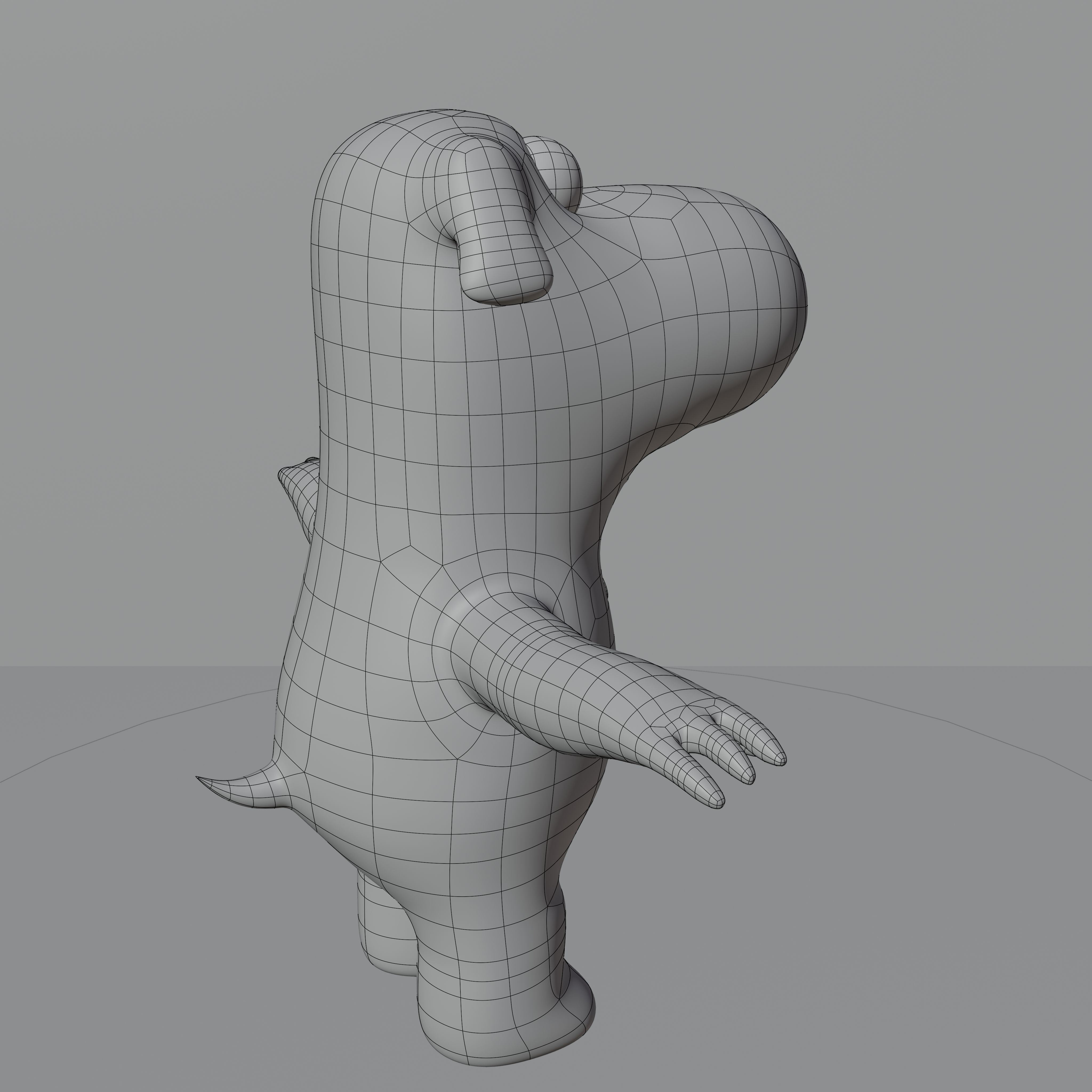 Brian Griffin From Family Guy Rigged Low-poly 3D model_59
