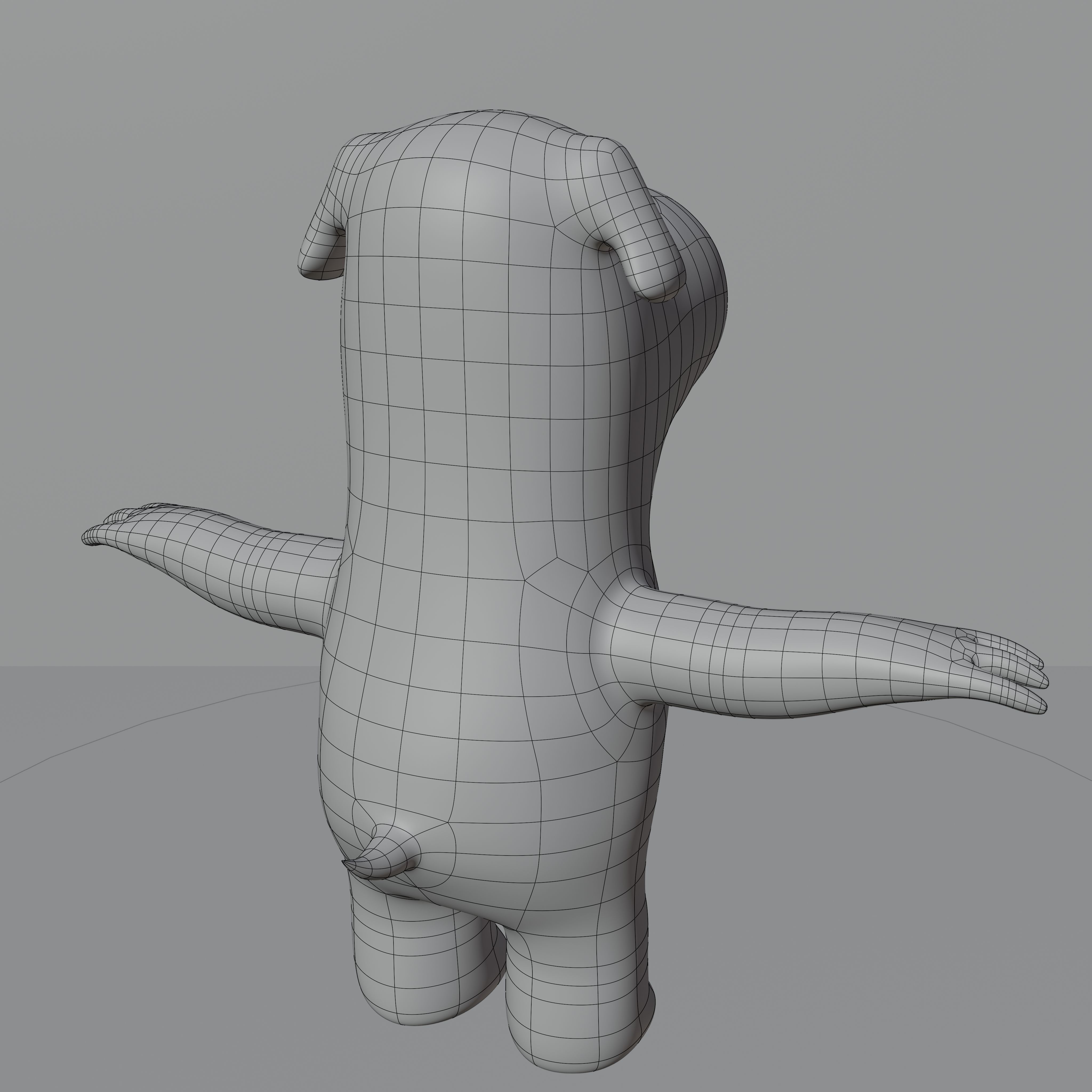 Brian Griffin From Family Guy Rigged Low-poly 3D model_64